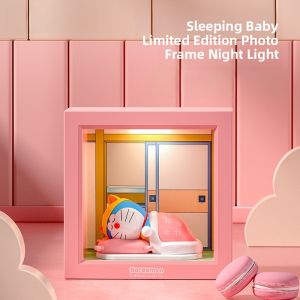Doraemon Starry Sky Bedroom Sleep Night Light Atmosphere Lamp Childrens Birthday Gift for Boys And Girls Friends