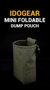 IDOGEAR Tactical Mini Recycling Pouch Folding Belt Dump Pouch Tactical Multi-function Outdoors Sports Bag 35116