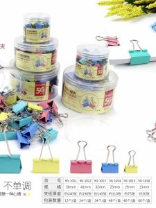 Kẹp Giấy Đuôi Dài Nhiều Màu Sắc Kẹp Đuôi Bướm Kẹp Tài Liệu Kẹp Tài Liệu Kẹp Sắt Đa Chức Năng Cho Văn Phòng Kẹp Giấy