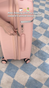 Nova Series Hardcase Luggage (20"/24"/28") - Rose Quartz