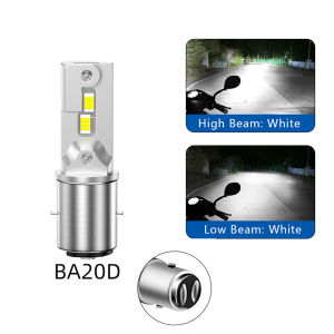 KEVANLY | 1pc H4 BA20D P15D LED Bulbs HB3 HB4 CSP LED Super Bright Motorcycle Headlight White Yellow Hi/Lo Beam Scooter Spotlight DRL Lamp