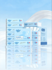 COROU | Baby Newborn Hand and Mouth Special Moisturizing Cloudy Tissues 110 Sheets 12 Packs