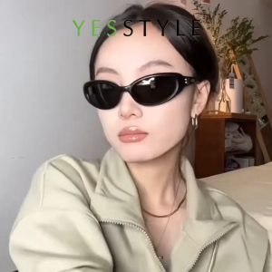 Yesstyle Kacamata Hitam Futuristik Cyberpunk / Kacamata Fashion Pria Wanita