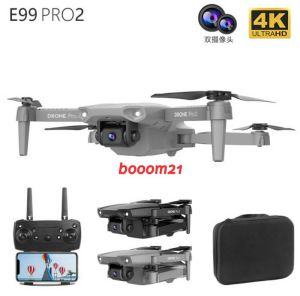rc drone E99 pro 2 clone DJI MAVIC wifi dual camera 4K altitude hold / E99 K3 Mini Foldable Drone 4K Dual Camera FPV 5G Wifi Quadcopter
