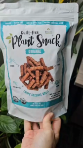 [NEW] Organic Crispy Coconut Rolls Snack – Original 140G Pack - Healthy Vegan Gluten Free Halal No Added Sugar