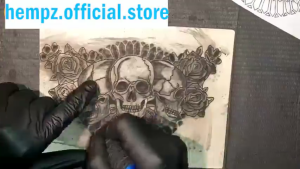 Tattoo Transfer Paper A4 4 Layer 10PCS with 10PCS Practice Skin Kit for Beginners Tattoo Supply