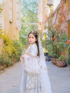 Princess Style Lace Skirt Dress Baby Girl Cotton Autumn Winter Childrens Clothing Fairy Atmosphere Original Design Kids Hanfu