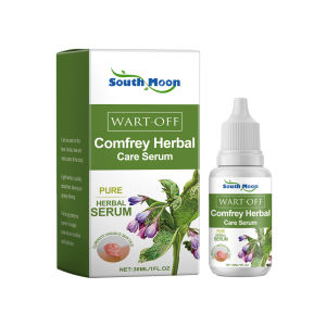 South Moon Comfrey Care Serum Wart Removal Serum Smoothing Body Skin Repairing and Weakening Meat Granules Moisturizing essence Anti Wart Liquid  30ml