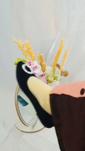 Hellona Anika Sepatu Flat Wanita Kasual Sole Karet