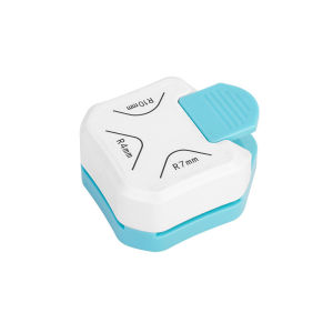 3 in 1 Paper Corner Rounder Punch R4mm R7mm R10mm Corner Rounder Punch DIY 3 Way Corner Cutter for Paper Crafts Laminate JAF272