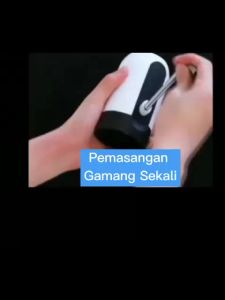 Pompa Galon GSF Electric Recharge LED Elektrik USB Dispenser Keran Air Bisa Dicharge Battery Electrik Alat Pencetan Galon