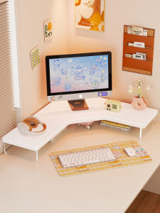 Ergonomic Laptop Elevating Stand Computer Desk Organizer
