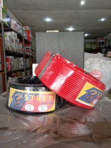 KABEL LISTRIK TEMBAGA Kabel NYA ASTROM 1.5   50YARD Warna HITAM DAN MERAH Kawat TunggalKabel yg biasanya untuk keperluan Instalasi Listrik perumahan  Kualitas Bagus.. tidak mudah terkelupas menjadikan pilihan yg cocok untuk anda.
