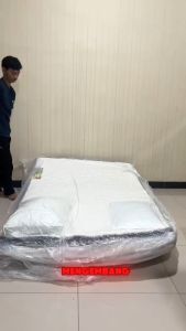 Kasur In Box Sabchan Matras Tidur Hotel Busa Cover Knitted Quilting Bonus 2 Bantal