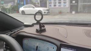 Giá đỡ xe từ tính không bao giờ rơi gắn kép [cốc hút + keo dán] có thể gập lại 360 độ °   Giá đỡ điện thoại từ tính cho kính chắn gió ô tô giá đỡ điện t