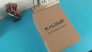 Bút Chì Màu Khô KALOUR 300 màu hộp thiếc - KL300KH