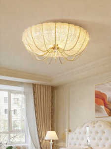 FANCY LAMP CLUB | Elegant French Style Ceiling Light Eye Protection