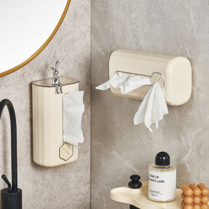 Tissue BoxWall Mounted Tissue HolderPaper Towel Dispenser Tissue Box Cover