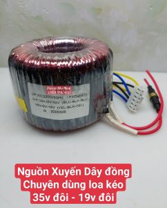 Nguồn Xuyến Loa Kéo  Dây đồng 32v đôi - 19v đôi - chuyên dùng DSP T15-T20-T21