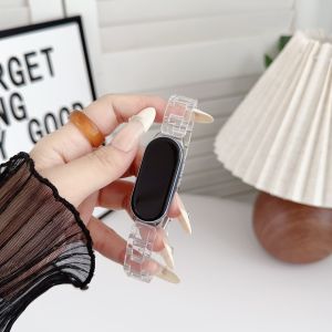Acrylic Dopaamine Wristband for Xiaomi Band 9/8 New Fashion Candy Womens Style Smartwatch Band High End NFC Accessory