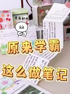 SANNIANERBAN | Transparent Foldable Sticky Notes for Study and Note-taking