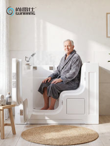 SUNRANS | Accessible Door Sitting Deep Soak Bathtub