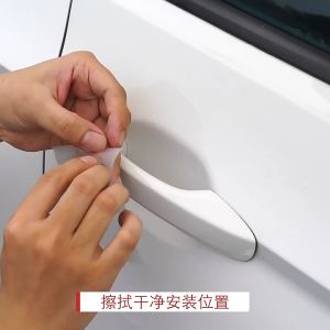 【B239 READY STOCK】BYD Car Door Handle Transparent Sticker Thickness Car Door Protector Anti Scratch Protective Stickers