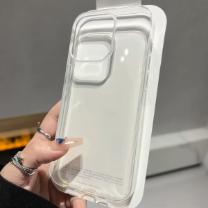 Soft Transparent Phone Case For iPhone 11 12 13 14 15 Pro Max 7 8 Plus XS X XR Mini Clear Shockproof Bumper Cover