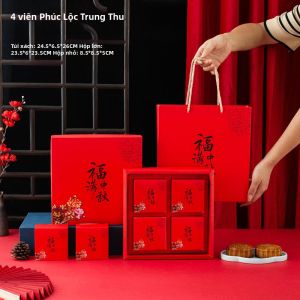 YINGXIKE | Hộp Đóng Gói Bánh Trung Thu Có Thể Tùy Chỉnh