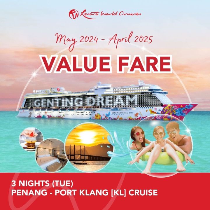 [Resorts World Cruises] [Value Fare] 3 Nights Penang Cruise - Port ...