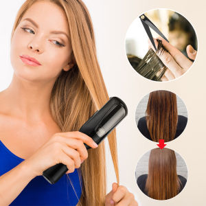 Hair Split End Trimmer Hair Clipper Negative Iron Flat Hair Straightener Trimmer Cordless Hair Ends Remover Hair Cutter Broken Brittle Curly Frizzy Hairdressing