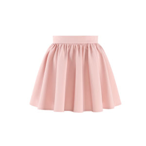 Elegant Pink Square Collar Top And Skirt Set Womens Summer Fashion French Style Two-Piece Suit Polyester Spandex Zipper Closure