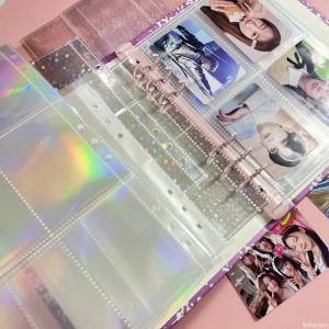 10Pcs Photocard Binder Sleeves Set Idol Collect Book Card Holder Clear Photo Card Protector Sleeve For Kpop Star Photocards