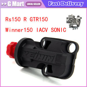 Black Timing Adjuster IACV KEIHIN Original Suit for HONDA RS150 Car Accessories Motorcycle Accessories EFI Engine Manual Idle Speed Regulator For HONDA Rs150 Rs150R Supra GTR150 Winner150 IACV SONIC