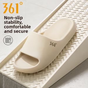 361° | Thick Sole Slipper Soft Resilient Anti-slip One-piece