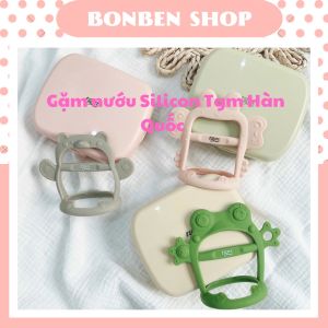 Gặm nướu Silicon cao cấp TGM Nature Hàn Quốc  cho bé từ 3 tháng [TẶNG Kèm hộp đựng gặm nướu]