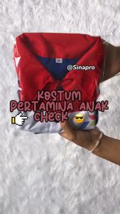 Baju Anak Kostum Wearpack Pertamina & Photobooth