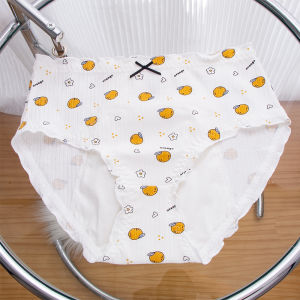 Pure Cotton Plus Size High Waist Physiological Sanitary Pads Underwear 100.00kg Menstrual Period Leak-Proof Female Sanitary Panty Front and Rear Side Leakage Prevention