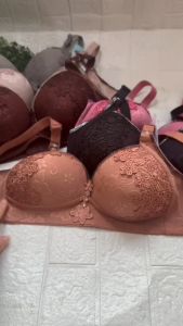3pcs Paket Hemat BH Bra Tanpa Kawat Busa Standar Cup Jumbo Size 36 38 40 42 44 46