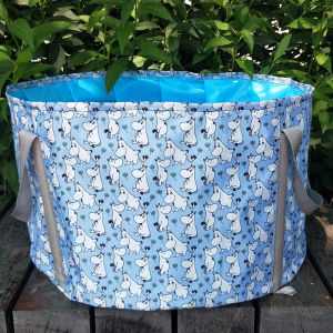 Portable Foldable Thickened Baby Bath Tub Infant Bath Bucket Waterproof Bathtub for Travel Child Bathing Bucket Easy Cleaning