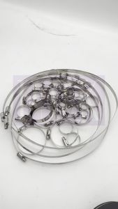 เข็มขัดรัดท่อ เหล็กรัด สแตนเลส 304 ขนาด 10-305 มม. เหล็กรัดสายยาง Hose Clip กิ๊ปรัดท่อ เหล็กรัดท่อ ชนิดหนา