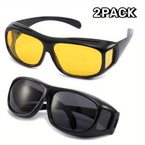 Night Vision Driving Glasses High-definition Day and Night Dual-use Sports Driving Glasses for Both Men and Women