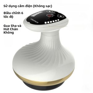 Bàn Chải Massage Kinh Lạc Điện Đa Năng Dụng Cụ Cạo Bùn Dụng Cụ Giác Hơi Dụng Cụ Cạo Gió Cho Bụng Và Lưng Bảng Gua Sha Để Thư Giãn