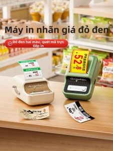 niimbot | Máy In Nhãn Hai Màu Đỏ và Đen Độ Phân Giải Cao In Nhiệt