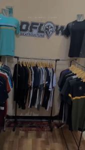 Kaos Dflow Stripe TShirt Garis: Kaos Eksklusif Dflow