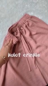 Celana kulot crinkle airflow premium standar dan jumbo terlaris - JF Fashion