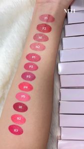 MTI nJOY ลิปสติก เนื้อครีม เนียนนุ่ม พร้อมบำรุง มี 12 เฉดสี ขนาด 4 กรัม