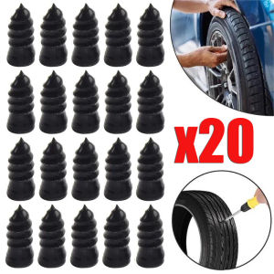 【Pphha】 20 chiếc keo Bộ dụng cụ Nail sửa lốp chỉnh sửa tùy ý keo dán móng tay cao su lốp chân không xe ô tô xe đạp xe mô tô phụ kiện sửa chữa thông dụng