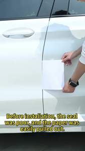 6 holes 5 Meters car door seal strip rubber car rubber sealing strip rubber edging for car Adhesive Car Universal Sound Insulation Rubber Seal Strip Rubber Seals Sound Insulation