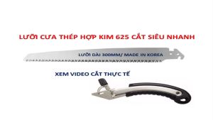 LƯỠI CƯA GỖ CẦM TAY SUPER CUT P300 CỦA GOODS PERFECT HÀN QUỐC THAY THẾ VÀO CÁN CƯA TOP CƯA BAKER